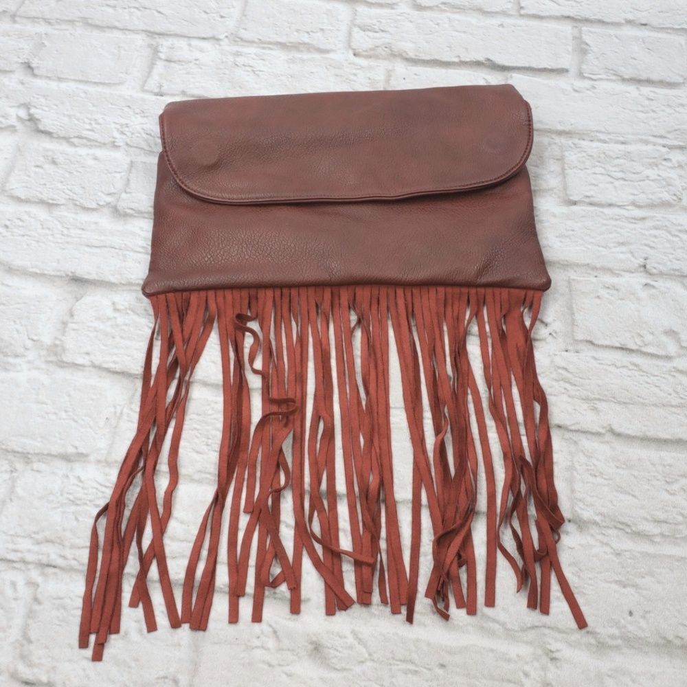 Street Level women's Clutch with fringe - Picture 1 of 6